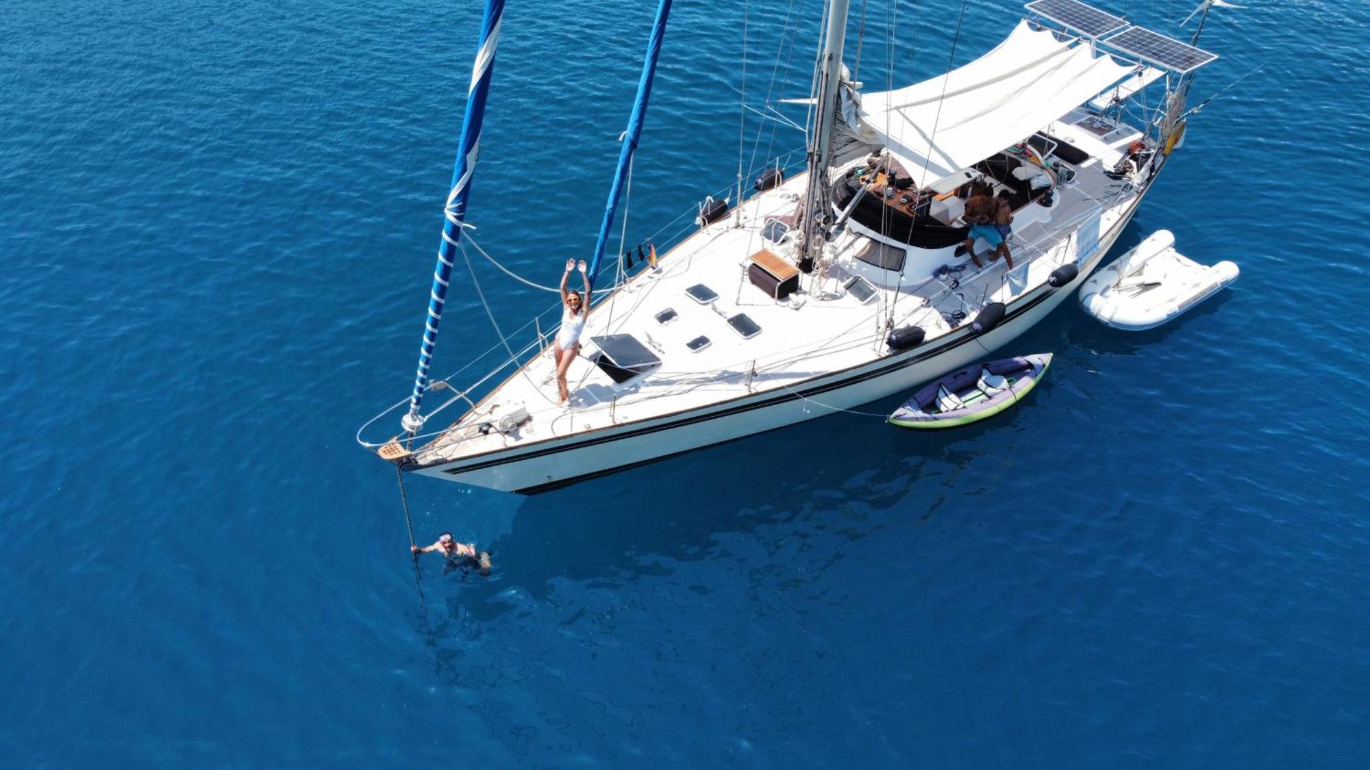 Sailboat B&B On Board Catánia Buitenkant foto