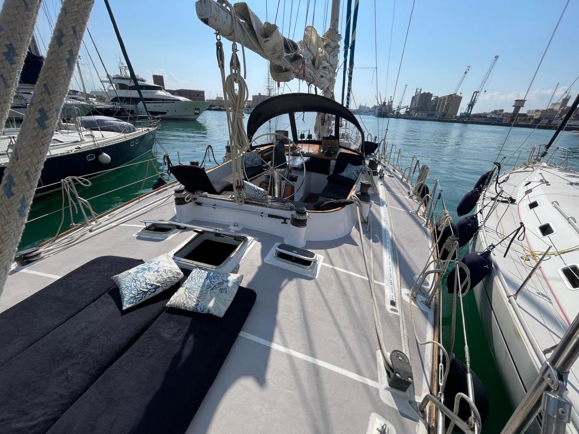 Sailboat B&B On Board Catánia Buitenkant foto